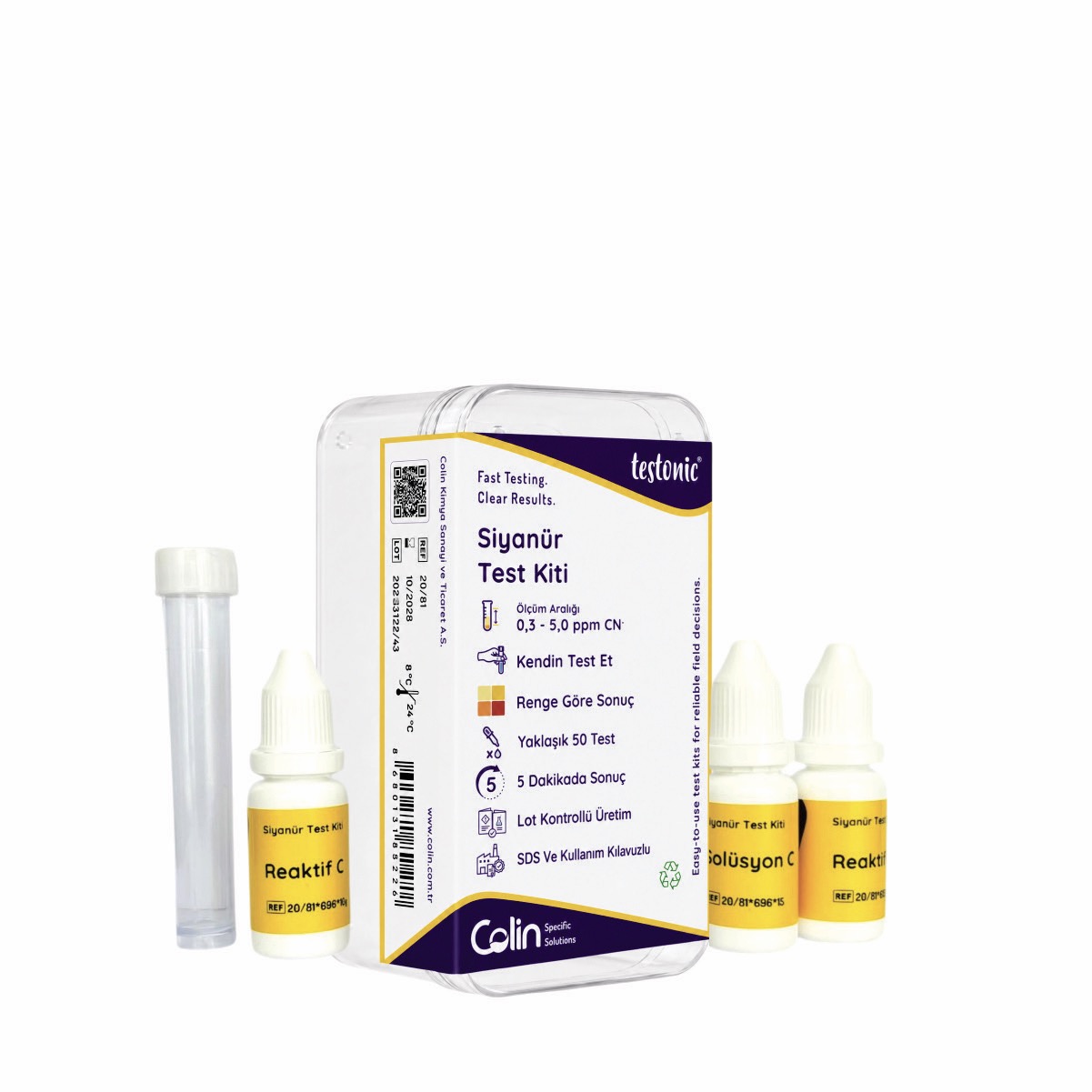 Cyanide Test Kit (CN⁻)