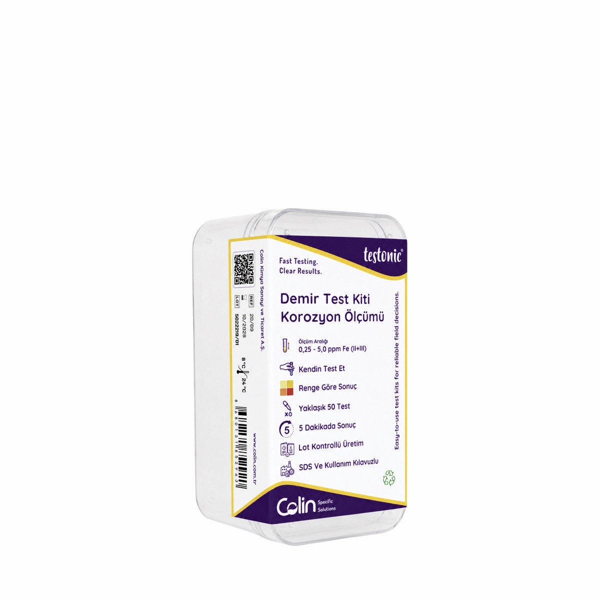 Iron Test Kit – Corrosion Measurement